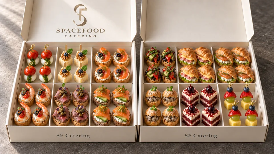 Сет «Праздничный» в боксах SF Catering
